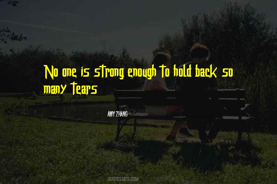 Enough Is Enough No More Tears Quotes #807536