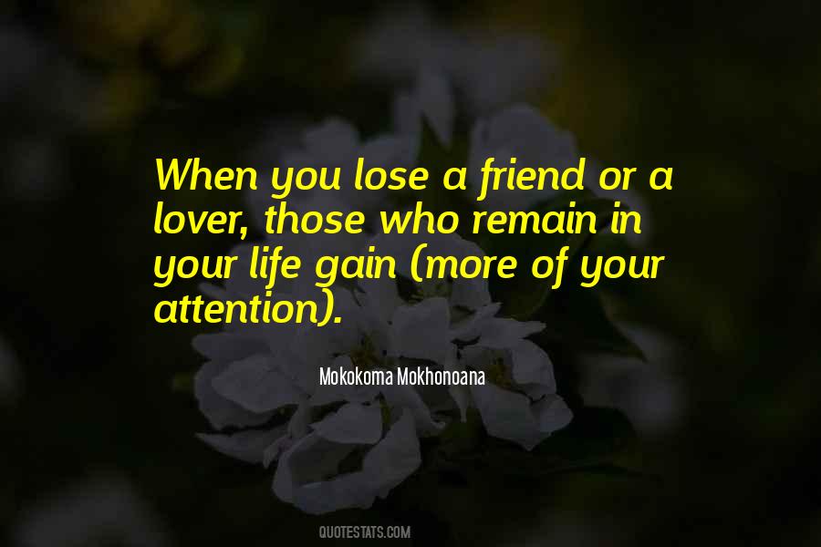 Friend Or Lover Quotes #873847