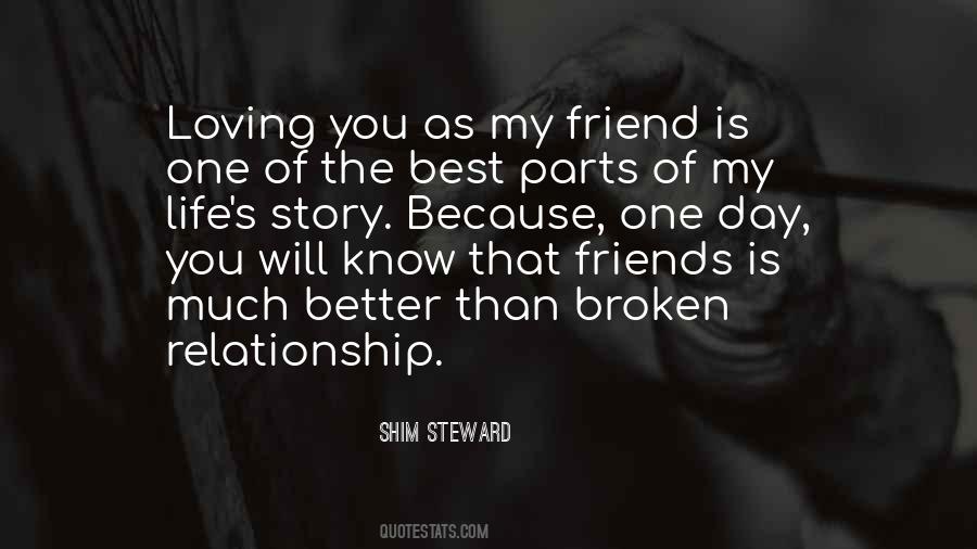 Love Life Friendship Quotes #1679547