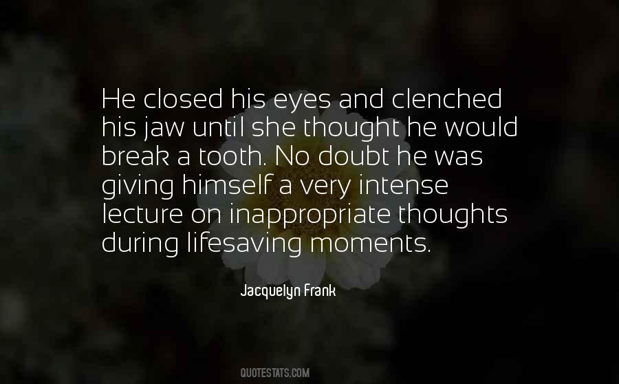 Inappropriate Thoughts Quotes #286907