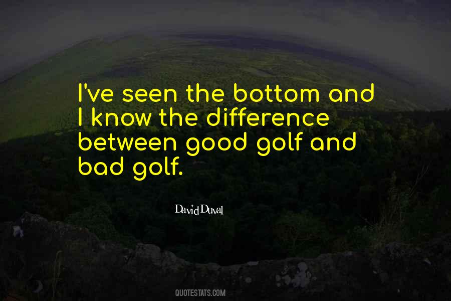 Bad Golf Quotes #478799