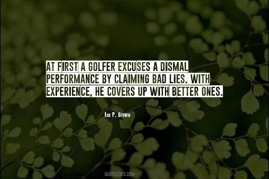 Bad Golf Quotes #854766