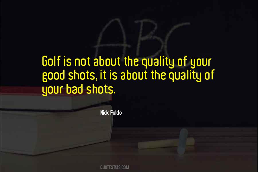 Bad Golf Quotes #855769