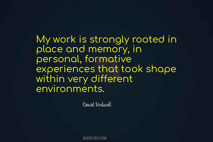 Work Memories Quotes #1421907