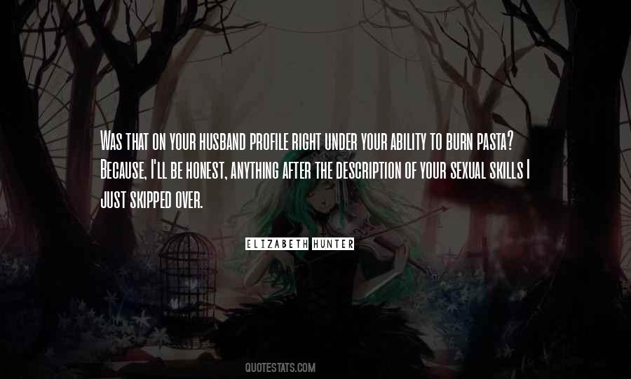 Honest Husband Quotes #434315