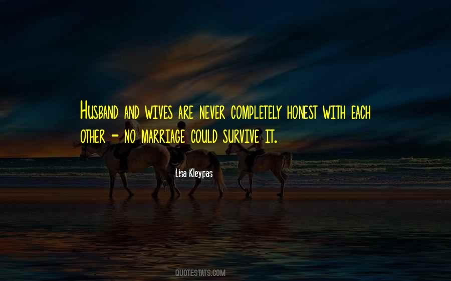 Honest Husband Quotes #498818