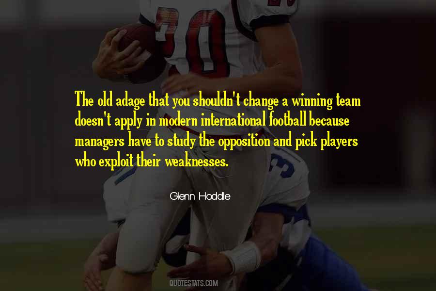 Football Team Winning Quotes #1270946