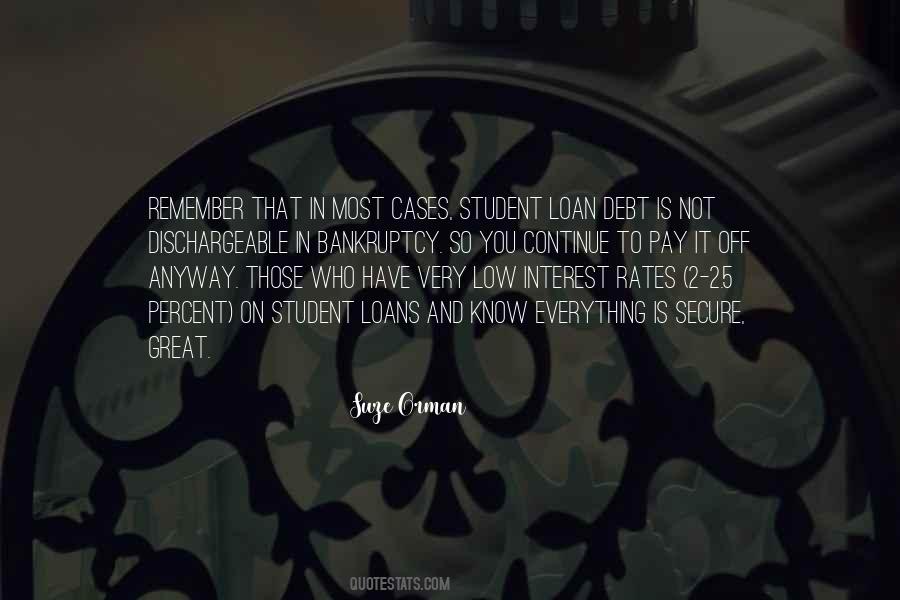 Pay Off Debt Quotes #1758538