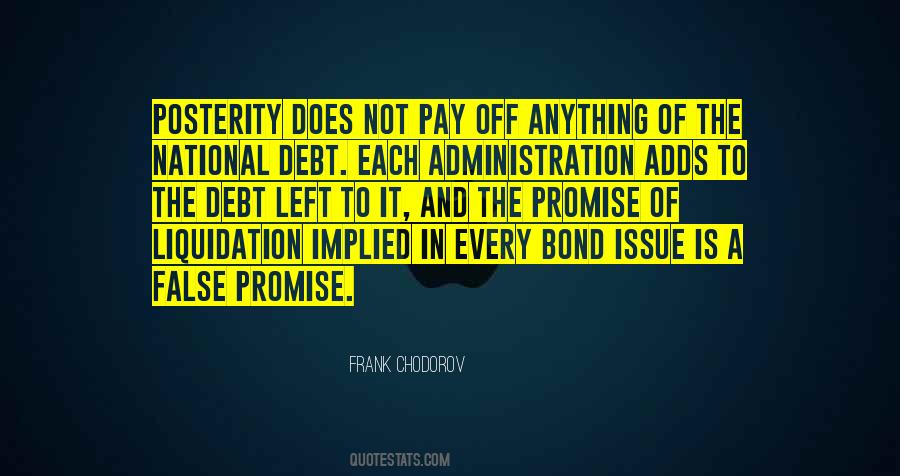 Pay Off Debt Quotes #491871