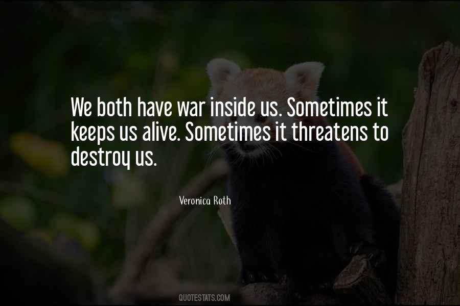 War Inside Quotes #1578425