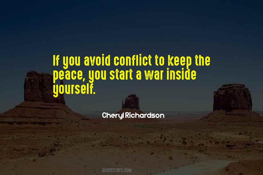 War Inside Quotes #1753462