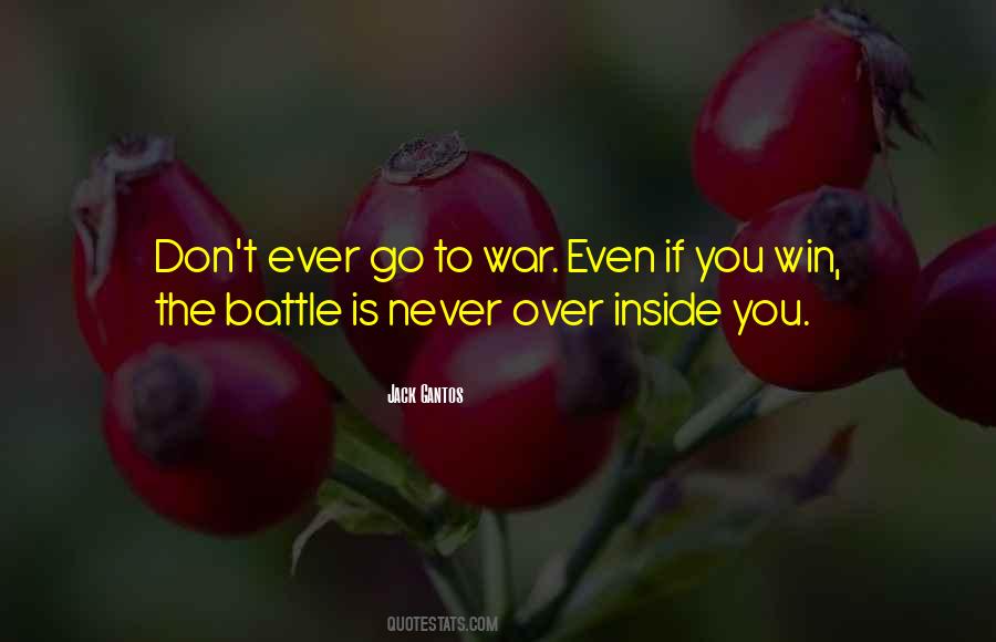 War Inside Quotes #940650