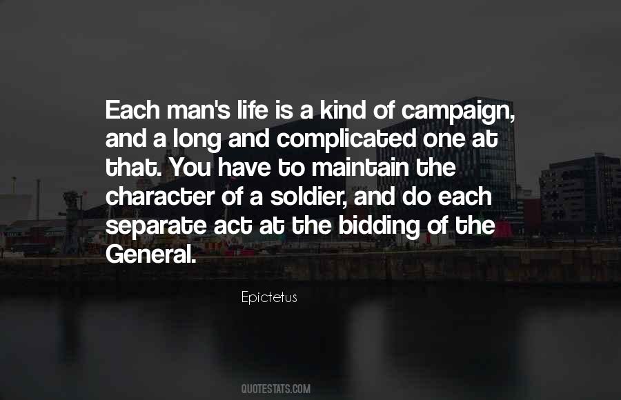 Quotes About The Life Of A Soldier #1645576