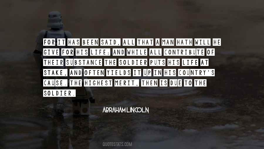 Quotes About The Life Of A Soldier #1700904