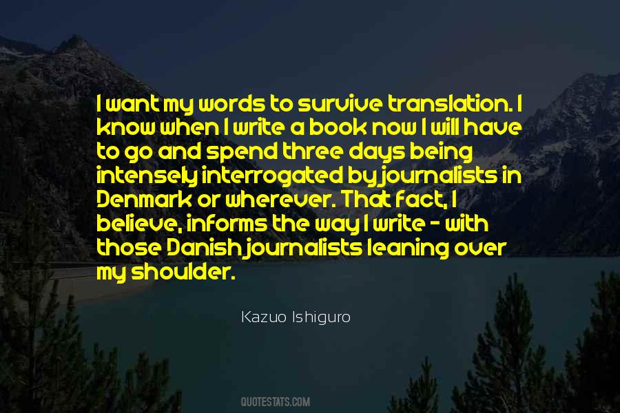I Want To Survive Quotes #1698954
