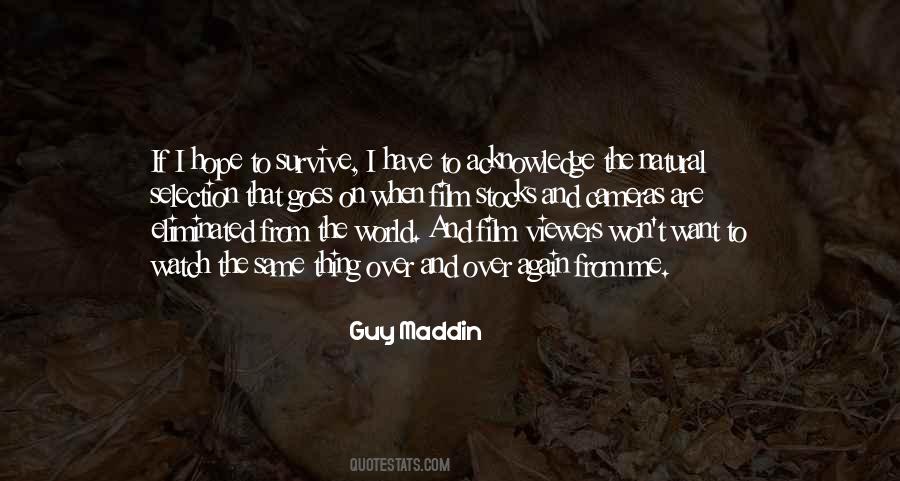 I Want To Survive Quotes #288009