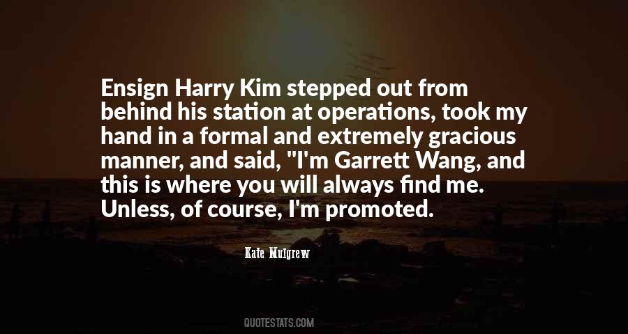 Ensign Harry Kim Quotes #1691990