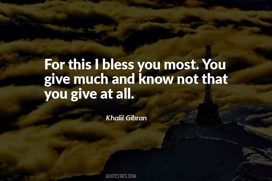 Blessing For You Quotes #524603