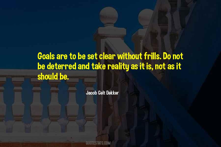Set Goal Quotes #1570066