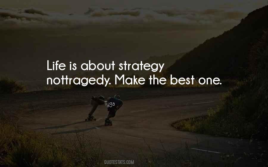 Best Strategy Quotes #44972