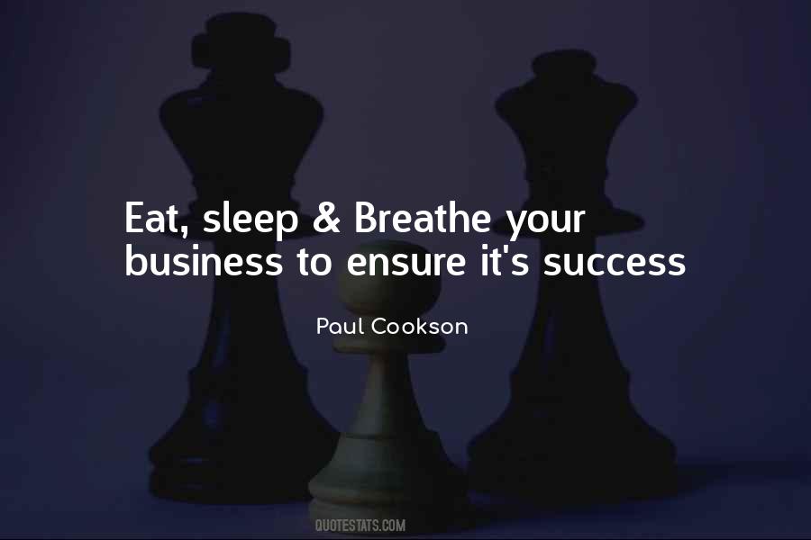 Ensure Success Quotes #1101492