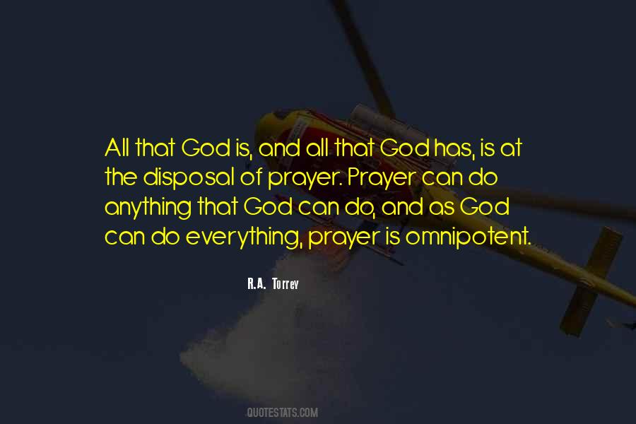 Is God Omnipotent Quotes #28731