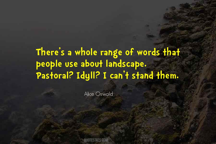 Quotes About Idyll #703651