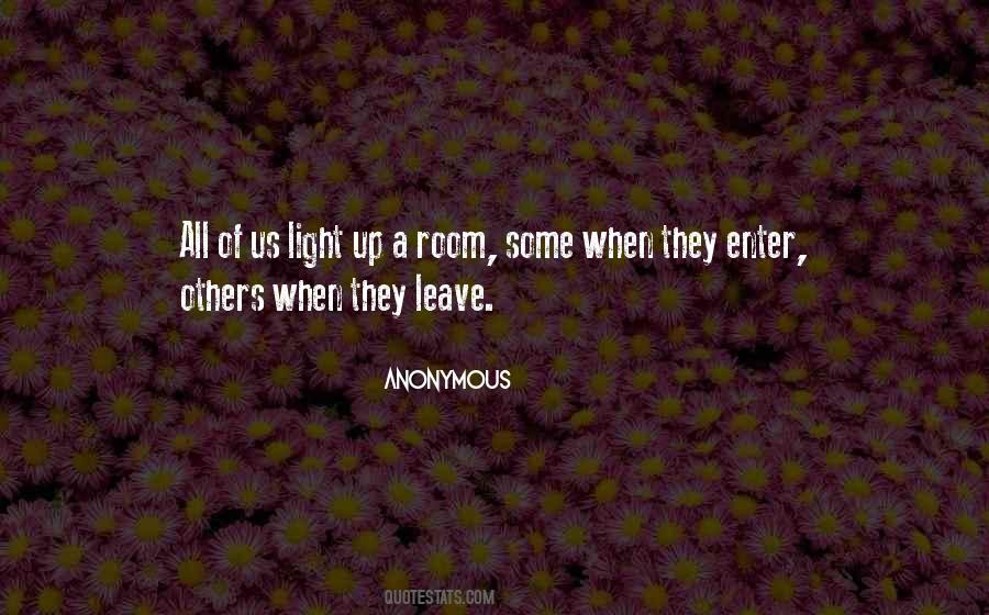 Enter Room Quotes #820207