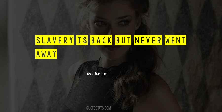 Is Back Quotes #822504