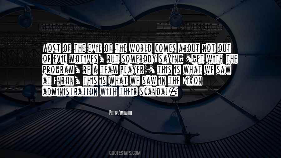 Not A Team Player Quotes #500739