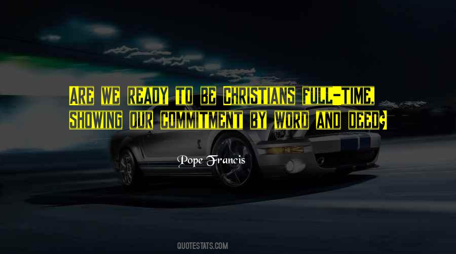 Christian Deeds Quotes #283002