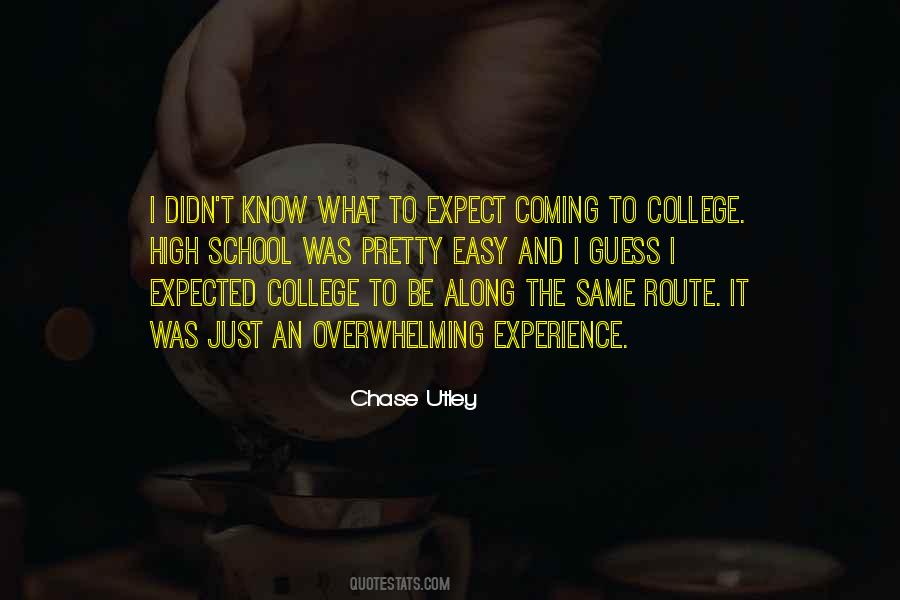High School To College Quotes #1048552