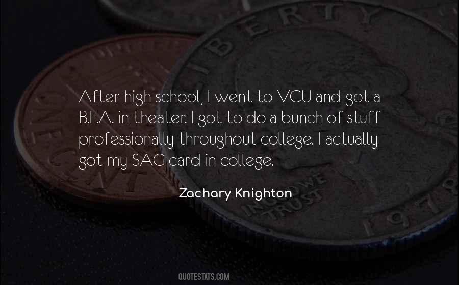 High School To College Quotes #1244163