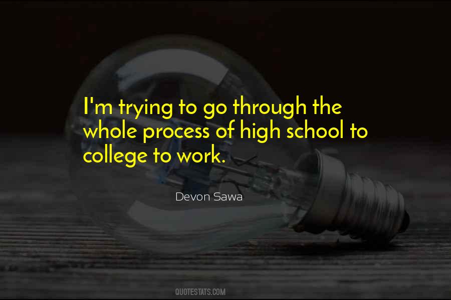High School To College Quotes #597406