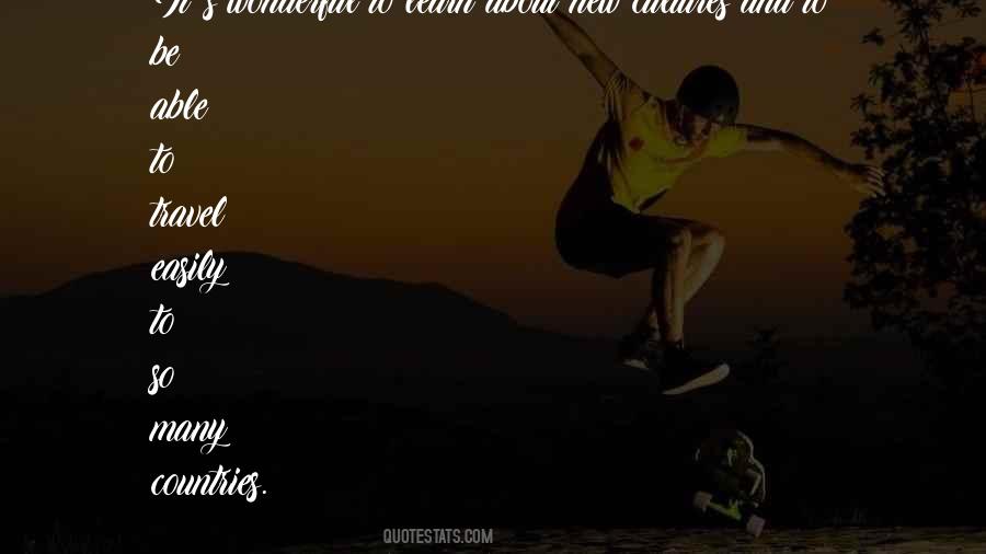 Able To Travel Quotes #1255380