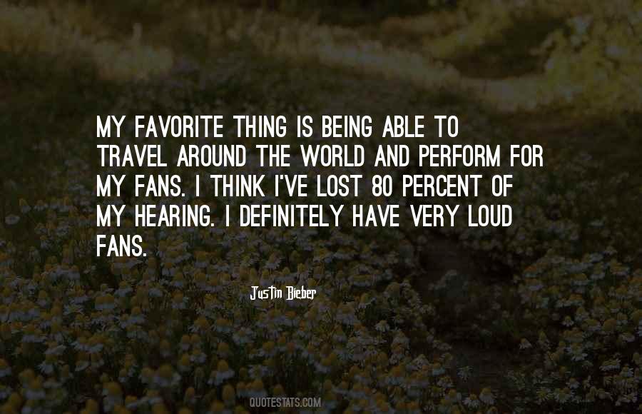 Able To Travel Quotes #1261156