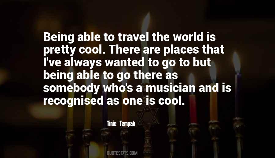 Able To Travel Quotes #1552134