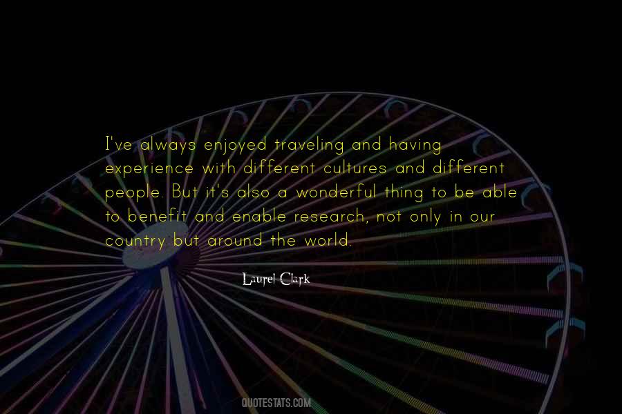 Able To Travel Quotes #484263