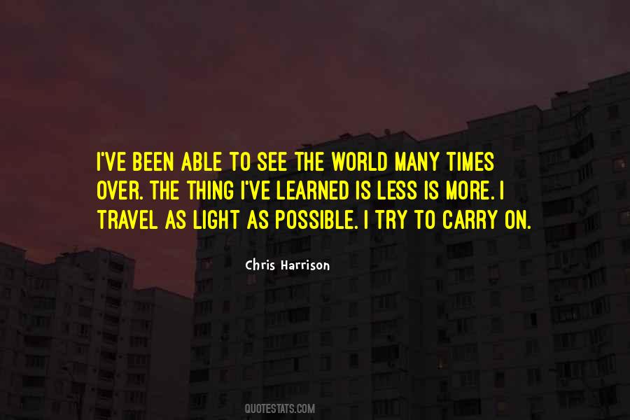 Able To Travel Quotes #595759
