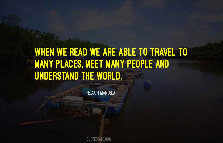 Able To Travel Quotes #719007