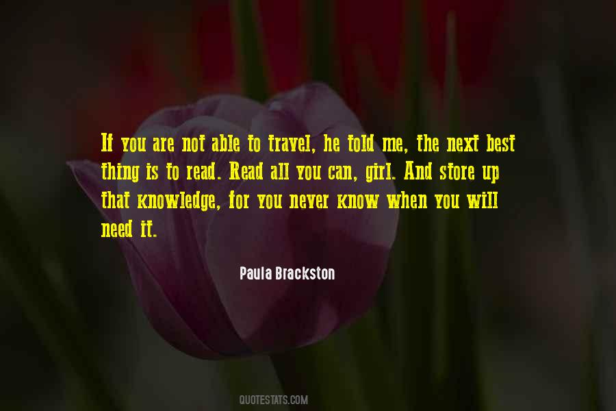 Able To Travel Quotes #75659