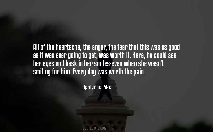 Pain And Fear Quotes #1038285