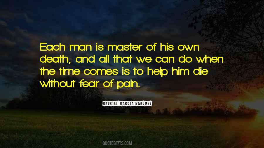 Pain And Fear Quotes #214214