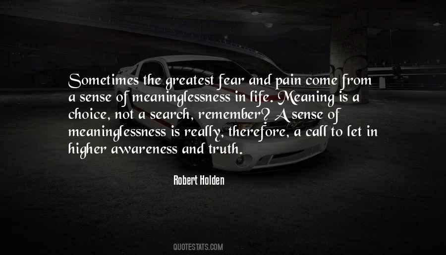 Pain And Fear Quotes #338231