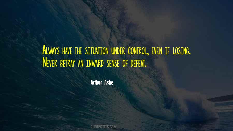 Control Situation Quotes #101831