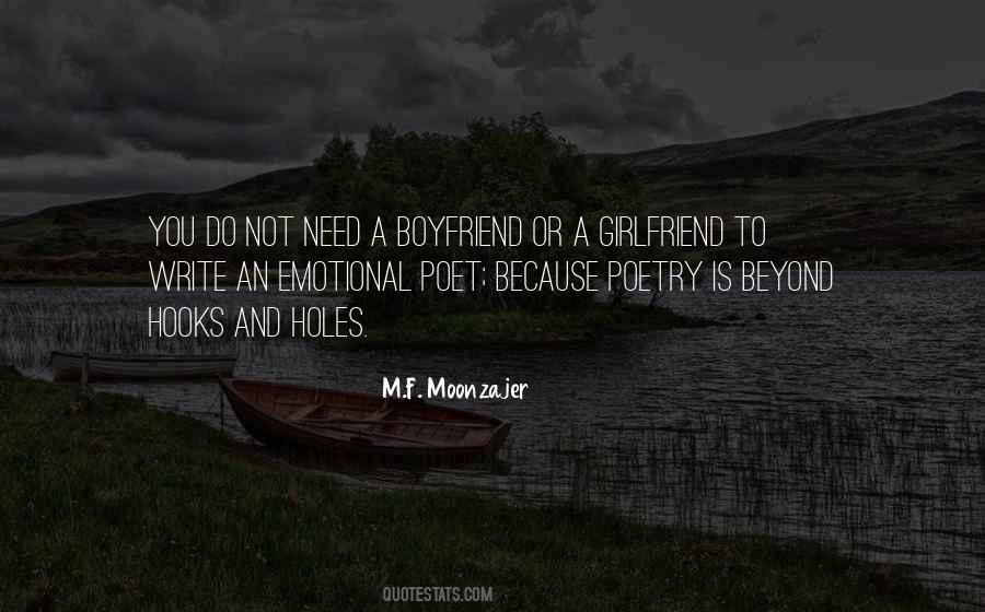 Girlfriend Emotional Quotes #1423886