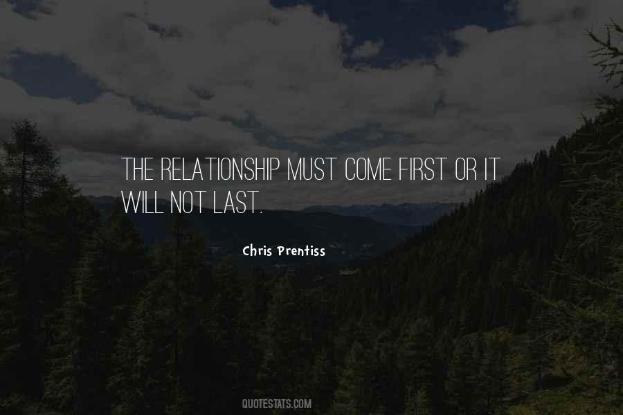 Come First Quotes #1130510