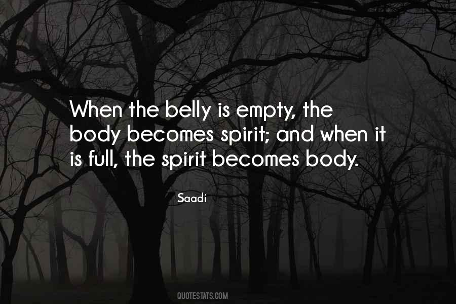 Belly Full Quotes #1377934