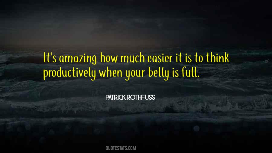 Belly Full Quotes #403251