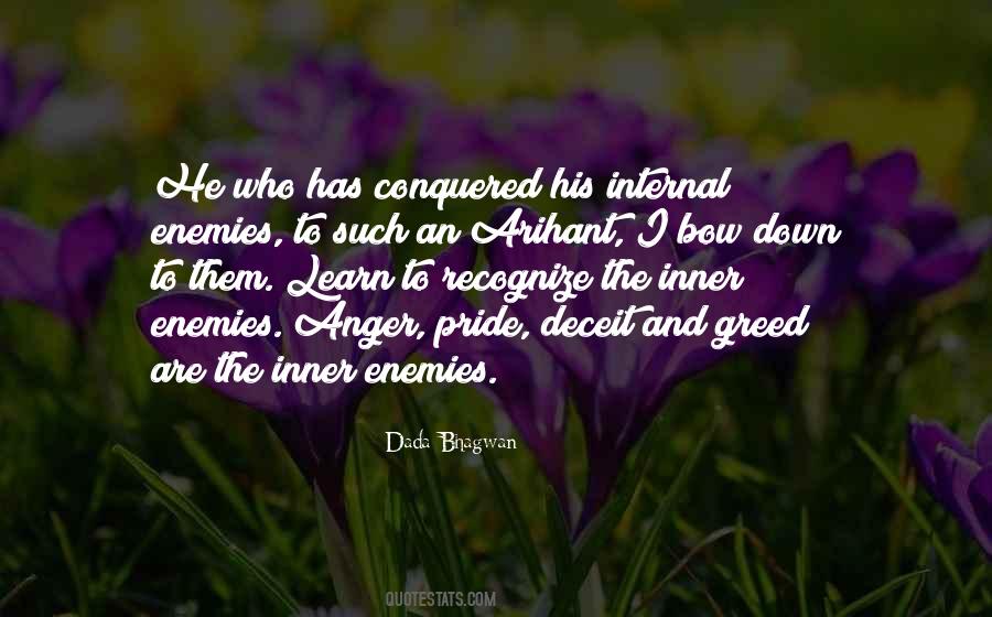 Anger And Pride Quotes #177717